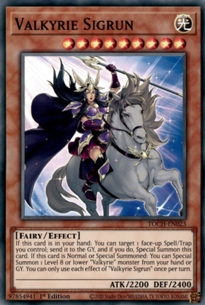 TOCH-023 · Valkyria-Sigrun / Valkyrie Sigrun SR