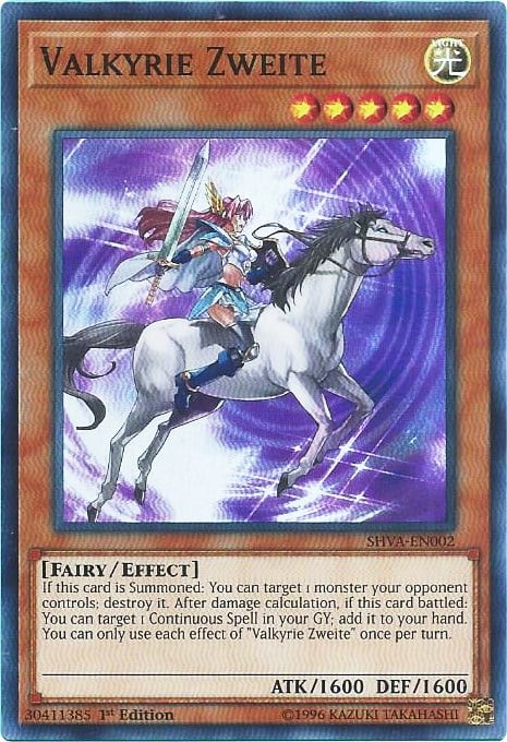 SHVA-002 · Valkyria-Seconda / Valkyrie Zweite SR (ITA)