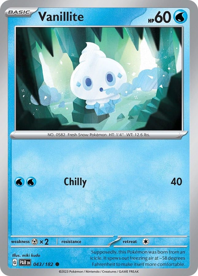 PAR-043 · Vanillite (043/182) (ITA)