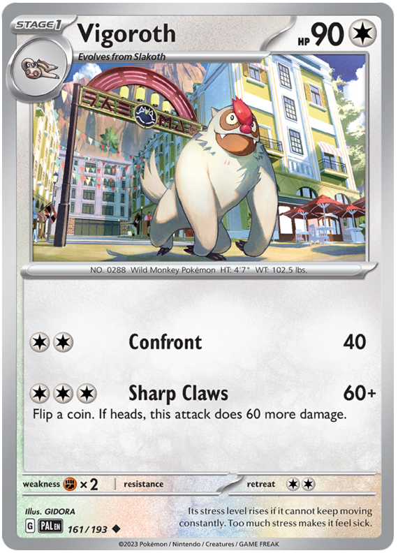 PAL-161 · Vigoroth (161/193) (ITA)