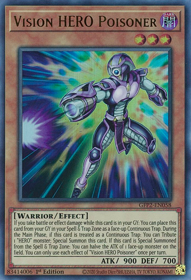 GFTP2-058 · Avvelenatore EROE Vision / Vision HERO Poisoner UR (ITA)