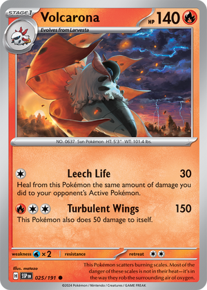 SSP-025 · Volcarona (025/191) (ITA)