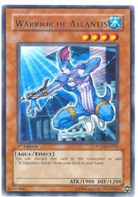 FOTB-016 · Guerriero di Atlantide / Warrior of Atlantis R (ITA)