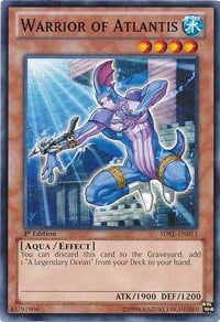 SDRE-013 · Guerriero di Atlantide / Warrior of Atlantis (ITA)