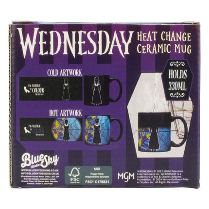 Wednesday Addams Heat Change Mug