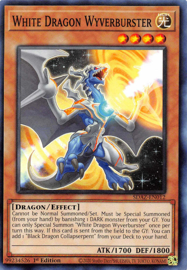 SDAZ-012 · Drago Bianco Vivernaesplosiva / White Dragon Wyverburster (ITA)