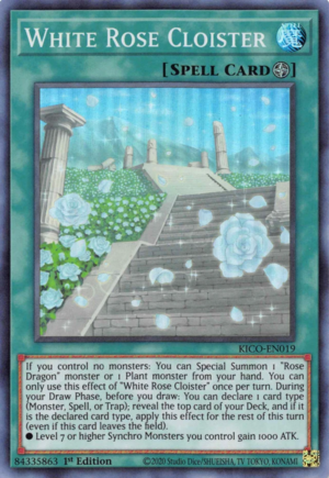 KICO-019 · White Rose Cloister SR (ITA)