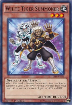 YS14-019 · Evocatore Tigre Bianca / White Tiger Summoner (ITA)