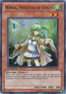 HA05-040 · Winda, Pretessa di Gusto / Winda, Priestess of Gusto SR (ITA)