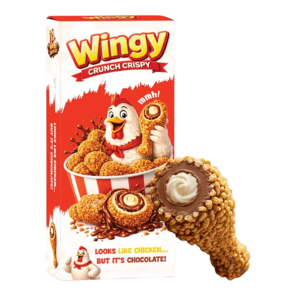 Wingy Chocolate -  Snack Forma Aletta Di Pollo