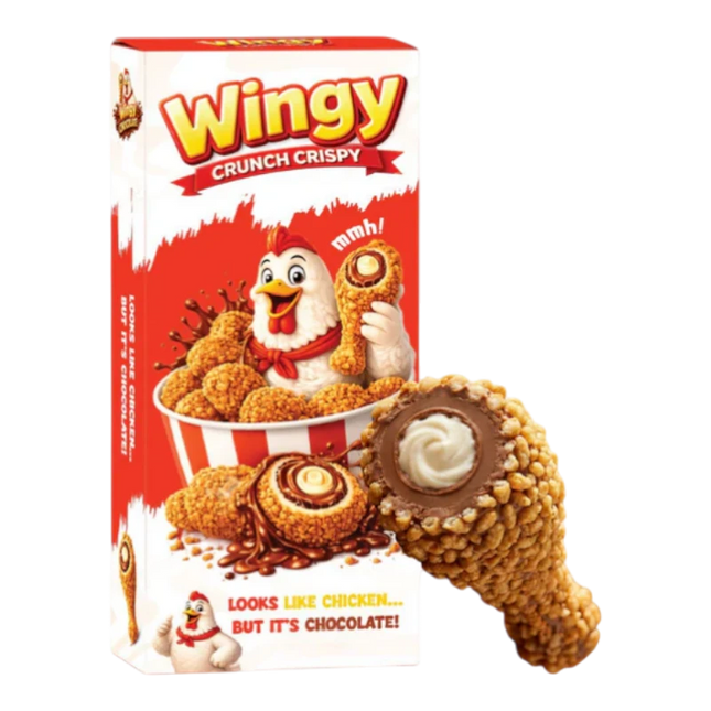 Wingy Chocolate -  Snack Forma Aletta Di Pollo