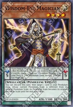 OP19-020 · Mago Occhio-Saggio / Wisdom-Eye Magician (ITA)