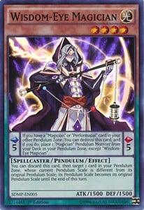 SDMP-005 · Mago Occhio-Saggio / Wisdom-Eye Magician SR (ITA)
