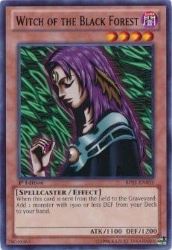 BP01-001 · Strega della Foresta Nera / Witch of the Black Forest R (ITA)