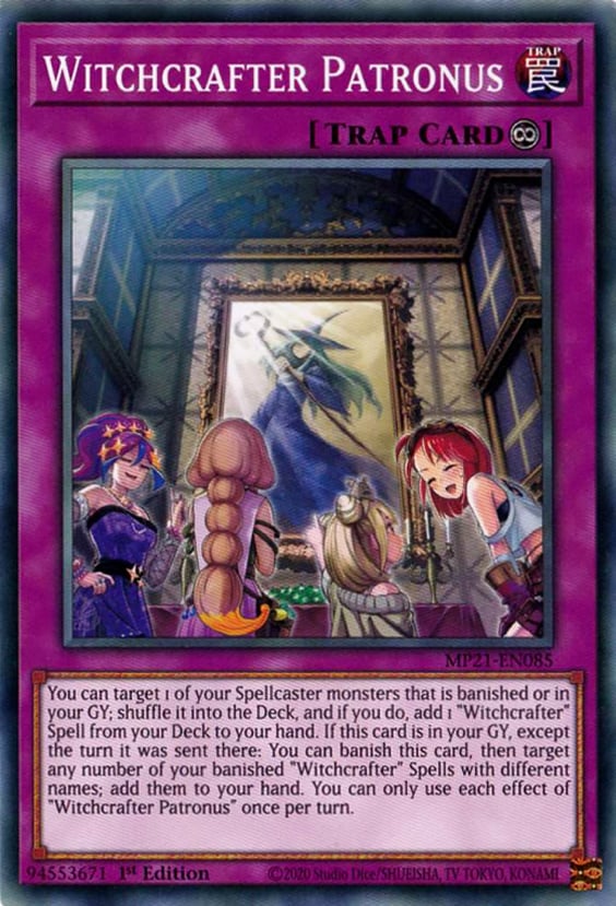 MP21-085 · Patrona Stregartigiana / Witchcrafter Patronus (ITA)
