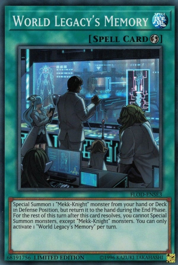 FLOD-003 · Memoria Eredità del Mondo / World Legacy's Memory SR (ITA)