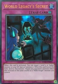 EXFO-072 · Segreto Eredità del Mondo / World Legacy's Secret UR (ITA)
