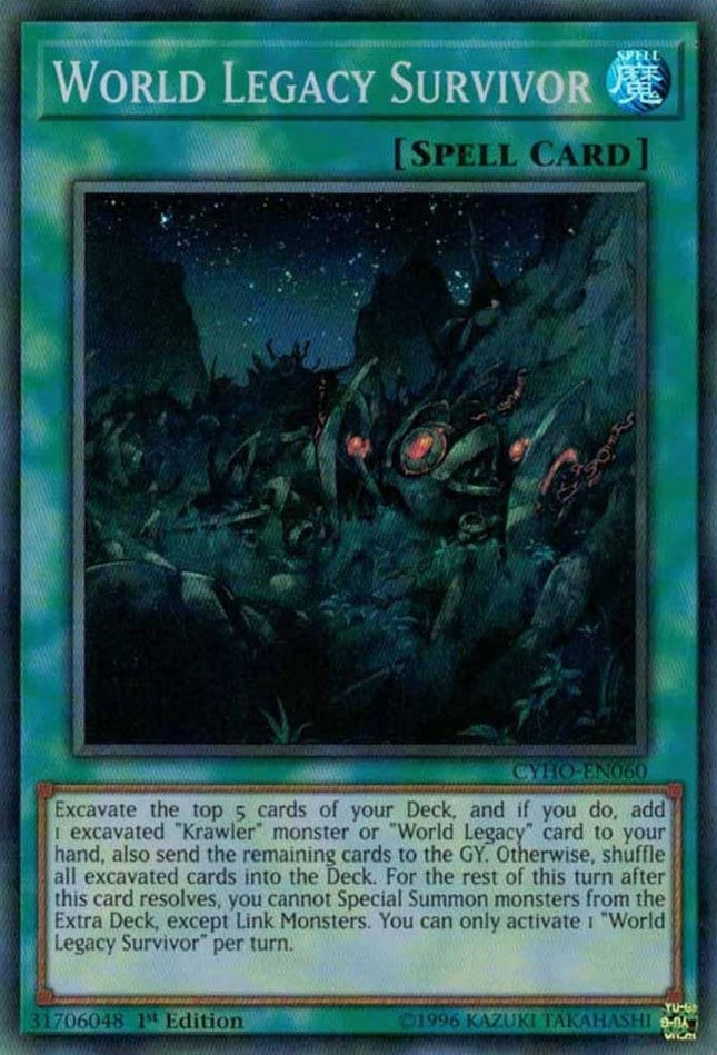 CYHO-060 · Sopravvissuto dell'Eredità del Mondo / World Legacy Survivor SR