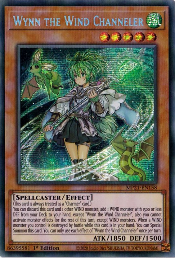 MP21-158sec · Wynn l'Incanalatrice del Vento / Wynn the Wind Channeler SCR (ITA)
