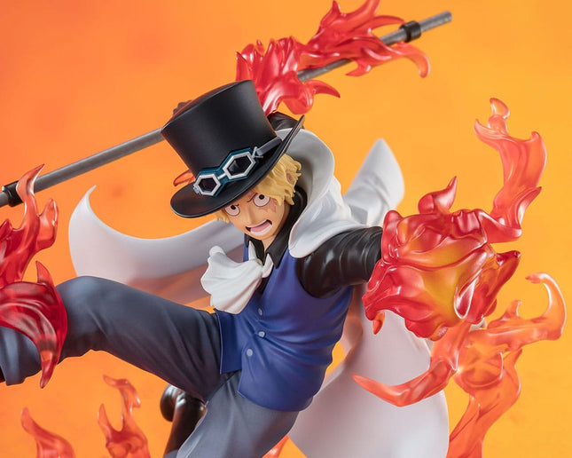 One Piece Sabo Fire Fist Checkmate Rook Figure 19 cm