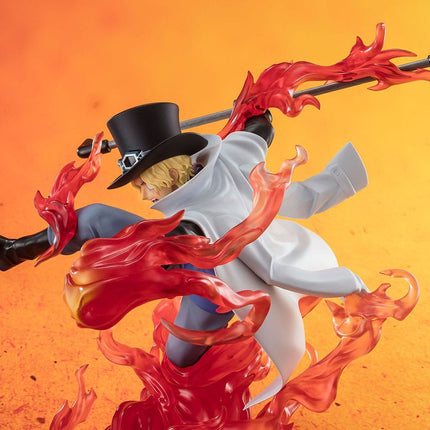 One Piece Sabo Fire Fist Checkmate Rook Figure 19 cm