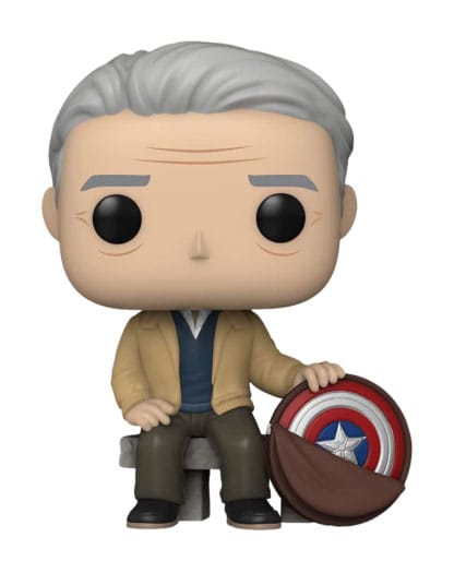 Avengers: Endgame - Old Man Steve (Year of the Shield) (915) Funko Pop! Marvel 80th Anniversary Vinyl Figure 9 cm