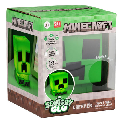 Minecraft - Creeper Squishy Silicon Light 15 cm