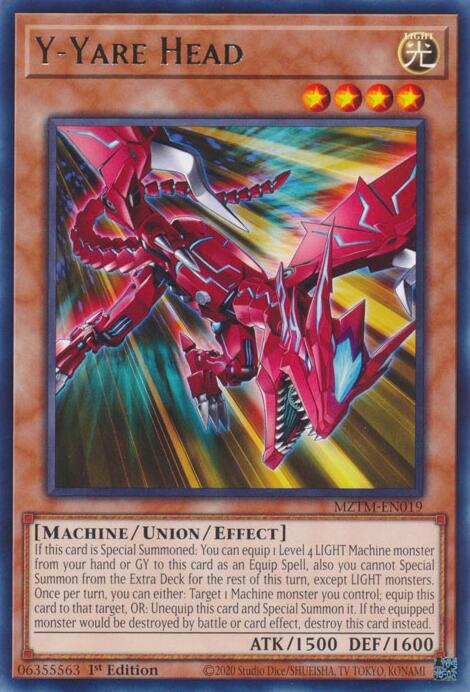 MZTM-019 · Y-Yare Head R (ITA)