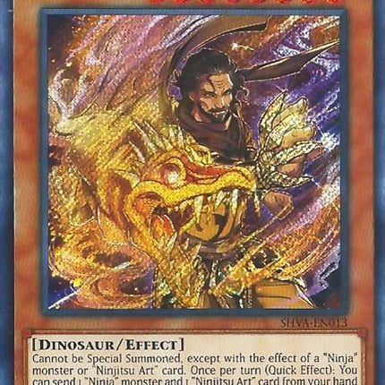 SHVA-013sec · Ninja Drago Giallo / Yellow Dragon Ninja SCR (ITA)