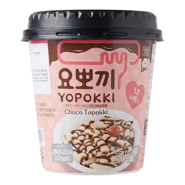 Yopokki Choco Topokki Cup – Tteokbokki con Salsa al Cioccolato