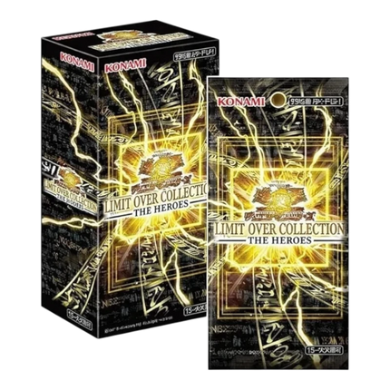 Yu-Gi-Oh! OCG Limit Over Collection The Heroes Display – 15 Buste (JP)