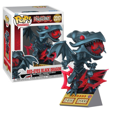 Yu-Gi-Oh! - Red-Eyes Black Dragon (Card) Funko Pop! 2317