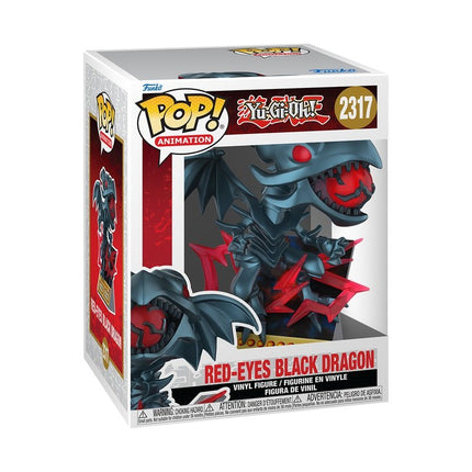 Yu-Gi-Oh! - Red-Eyes Black Dragon (Card) Funko Pop! 2317