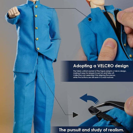 Yu Yu Hakusho Action Figure 1/6 Kazuma Kuwabara (Luxury Version) 30 cm