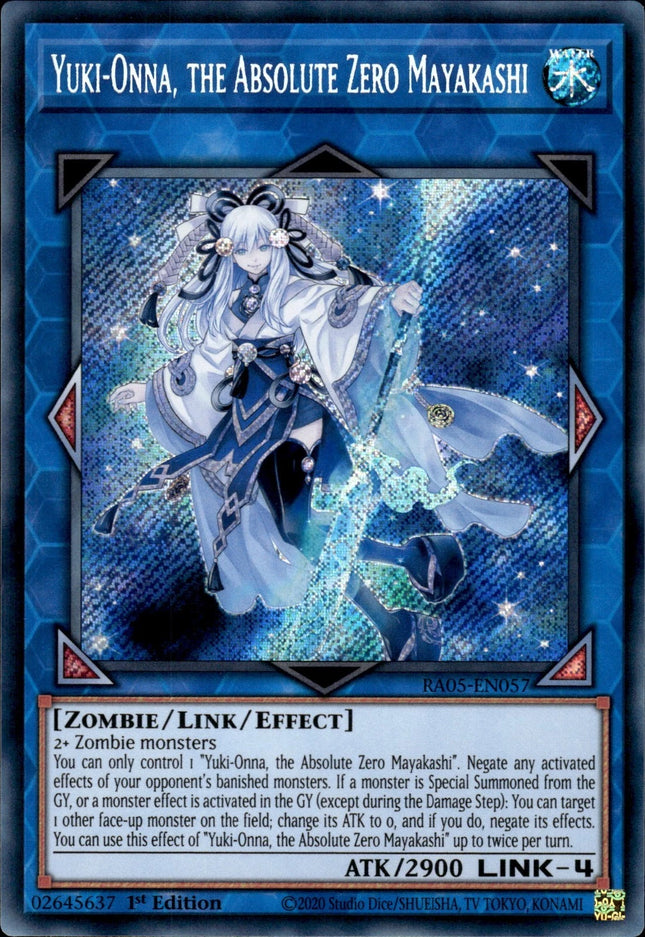 RA05-057sec · Yuki-Onna, la Mayakashi Zero Assoluto / Yuki-Onna, the Absolute Zero Mayakashi SCR (ITA)