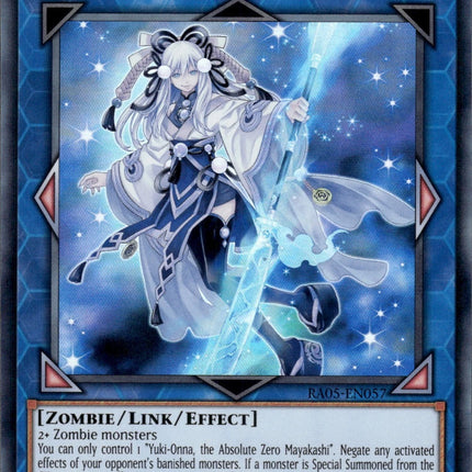 RA05-057sr · Yuki-Onna, la Mayakashi Zero Assoluto / Yuki-Onna, the Absolute Zero Mayakashi SR (ITA)