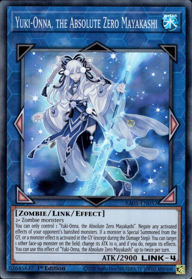RA05-057sr · Yuki-Onna, la Mayakashi Zero Assoluto / Yuki-Onna, the Absolute Zero Mayakashi SR (ITA)