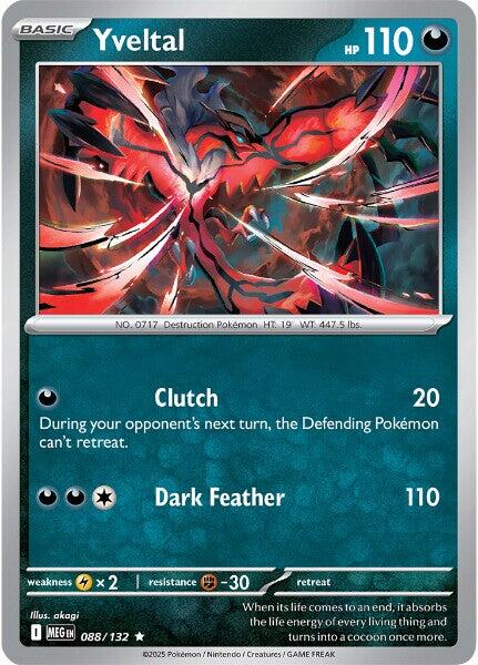 MEG-088 · Yveltal RH (Holo Rare | 088/132) (ITA)