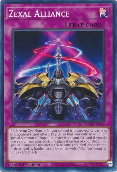 MP22-102 · Alleanza Zexal / Zexal Alliance (ENG)