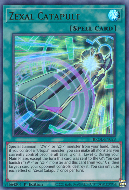 BROL-028 · Catapulta Zexal / Zexal Catapult UR (ITA)