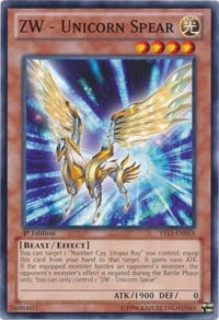 YS13-018 · ZW - Unicorno Lancia / ZW - Unicorn Spear (ITA)
